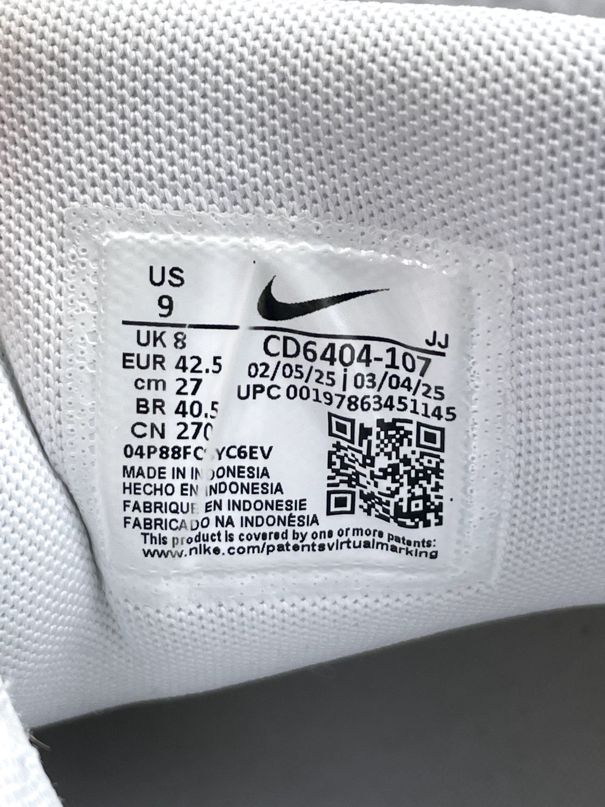 Nike P-6000 P-6000 Metallic Silver — buty sportowe męskie w bardzo dobrym stanie rozmiar 42.5, opcjonalne zdjęcie 2