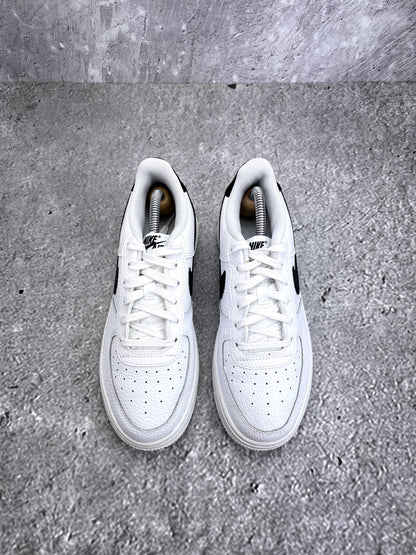 Nike Air Force 1 Low '07 White Black — buty sportowe damskie w bardzo dobrym stanie rozmiar 38, widok z góry