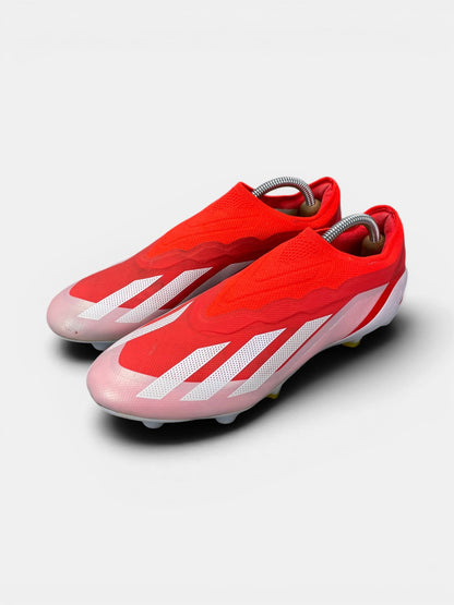 Adidas X Crazyfast Elite Energy Citrus Pack — buty sportowe męskie w bardzo dobrym stanie rozmiar 43 1/3, widok z boku