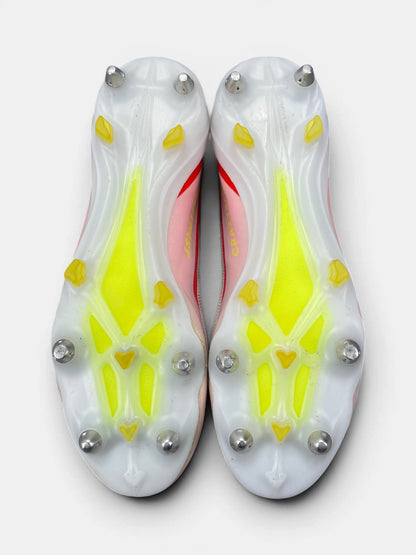 Adidas X Crazyfast Elite Energy Citrus Pack — buty sportowe męskie w bardzo dobrym stanie rozmiar 43 1/3, widok z góry na wewnętrzną stronę butów