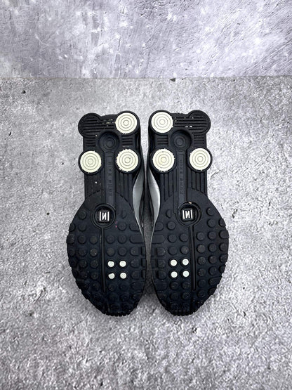 Nike Shox R4 Black Silver — buty sportowe męskie w bardzo dobrym stanie rozmiar 43, podeszwa