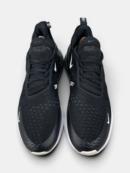Nike Air Max 270 Black White — buty sportowe męskie w bardzo dobrym stanie rozmiar 43, widok z góry