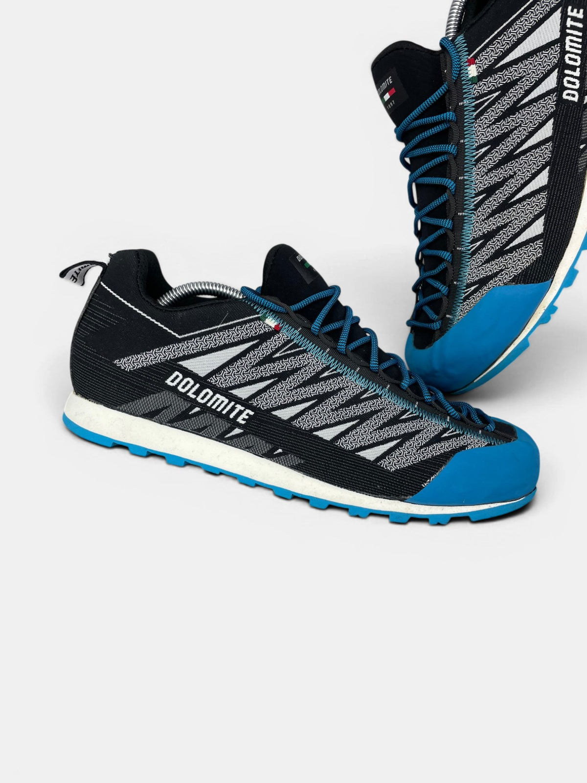 Dolomite Velocissima — buty sportowe męskie w bardzo dobrym stanie rozmiar 44, zewnętrzny panel lewego buta