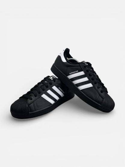Adidas Superstar II Black White — buty sportowe męskie w bardzo dobrym stanie rozmiar 46, boczny profil