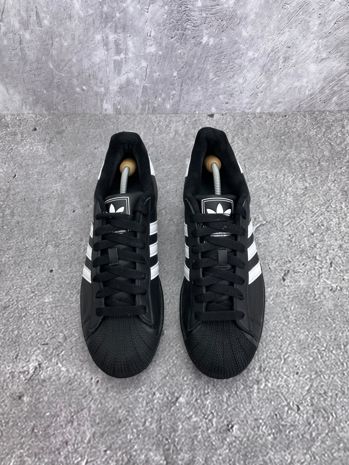 Adidas Superstar II Black White — buty sportowe męskie w bardzo dobrym stanie rozmiar 46, podeszwa
