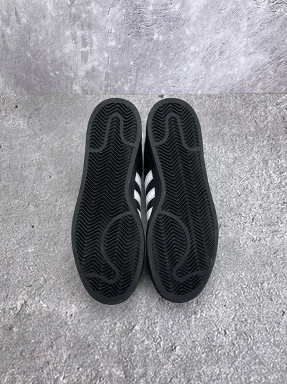 Adidas Superstar II Black White — buty sportowe męskie w bardzo dobrym stanie rozmiar 46, zapiętki butów