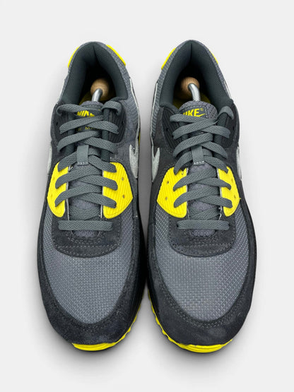 Nike Air Max 90 Smoke Grey / Lightening — buty sportowe męskie w bardzo dobrym stanie rozmiar 47, widok z góry
