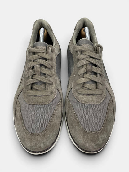 Geox Suede Sneakers — buty sportowe męskie w bardzo dobrym stanie rozmiar 43, widok z góry
