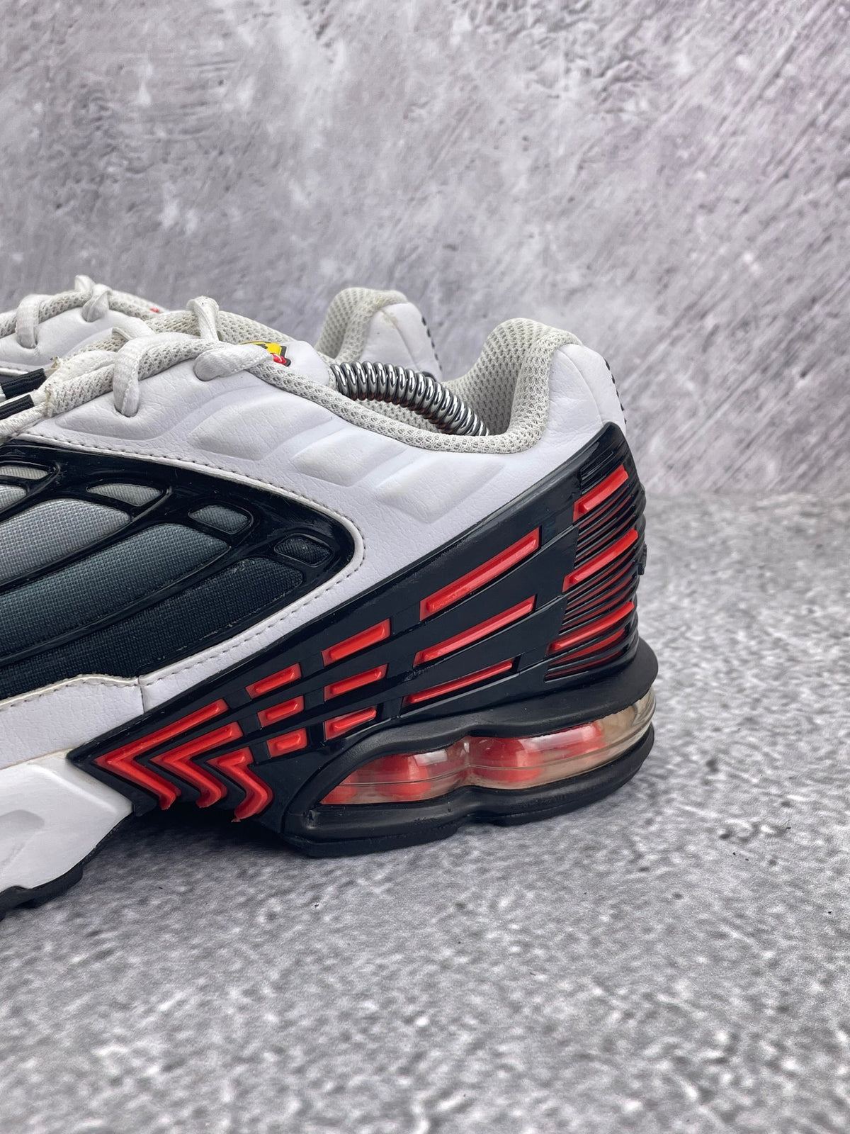 Nike Air Max Plus 3 Team Orange — buty sportowe męskie w bardzo dobrym stanie rozmiar 42.5, widok z góry