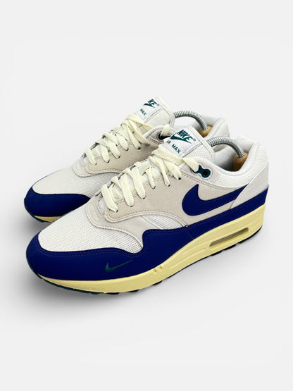 Nike Air Max 1 Midnight Navy — buty sportowe męskie w bardzo dobrym stanie rozmiar 42, widok z boku