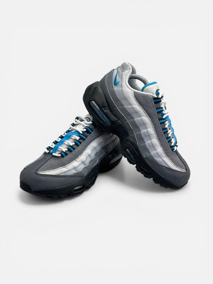 Nike Air Max 95 Recraft Grey Laser Blue — buty sportowe męskie w bardzo dobrym stanie rozmiar 40, boczny profil