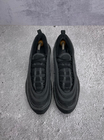 Nike Air Max 97 Triple Black AM97 Triple Black — buty sportowe męskie w bardzo dobrym stanie rozmiar 46, widok z góry