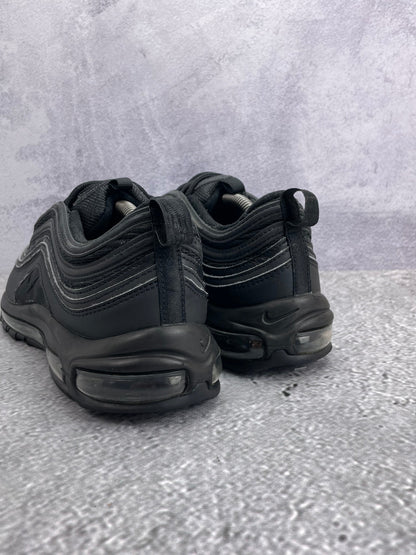 Nike Air Max 97 Triple Black AM97 Triple Black — buty sportowe męskie w bardzo dobrym stanie rozmiar 46, widok z tyłu
