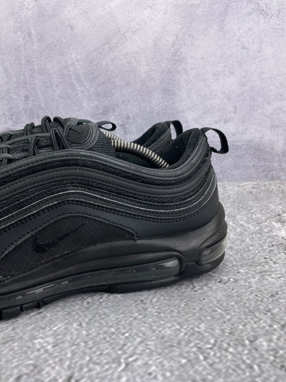 Nike Air Max 97 Triple Black AM97 Triple Black — buty sportowe męskie w bardzo dobrym stanie rozmiar 46, opcjonalne zdjęcie 1