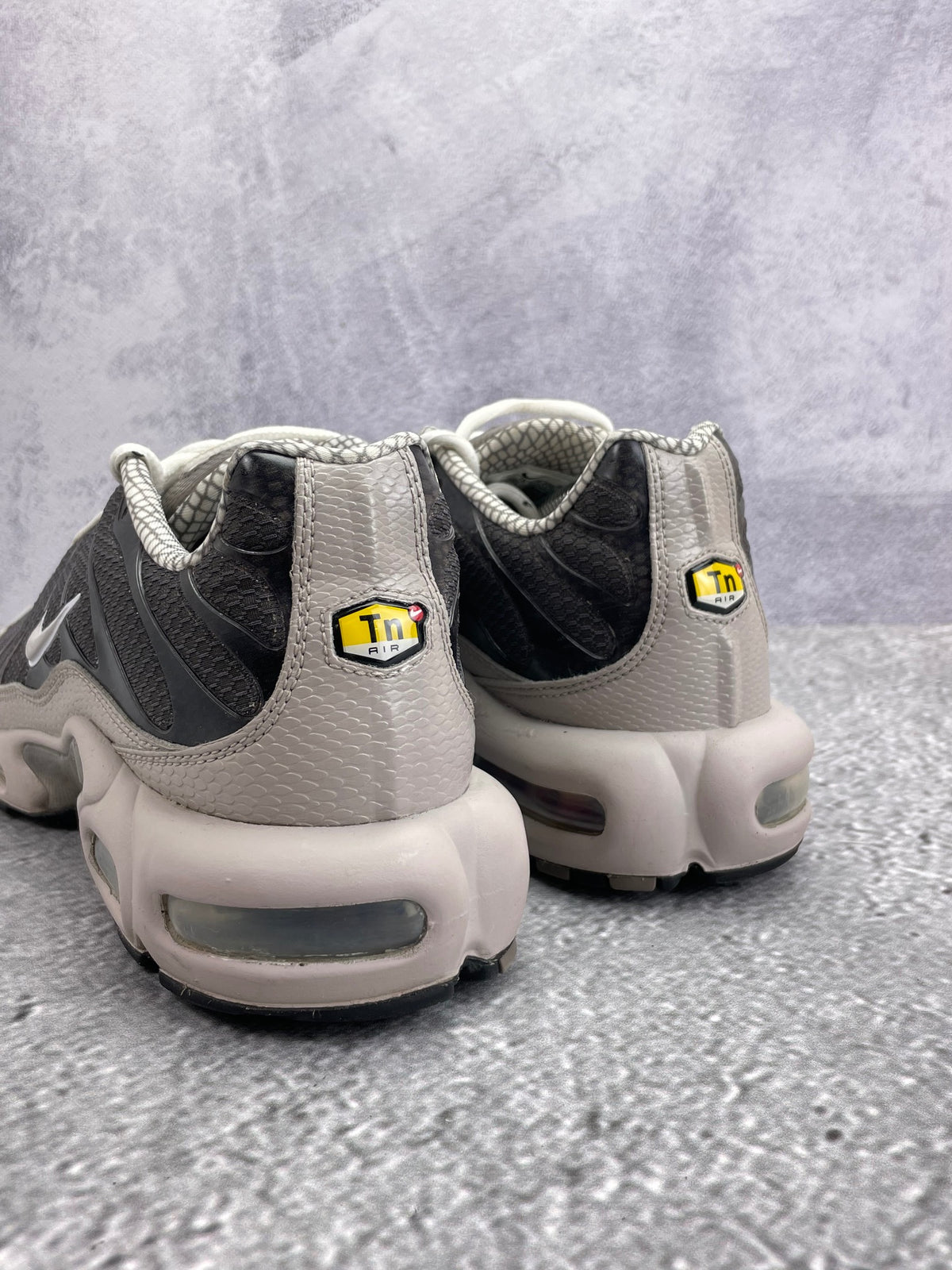 Nike Air Max Plus — buty sportowe męskie w bardzo dobrym stanie rozmiar 44, widok z tyłu