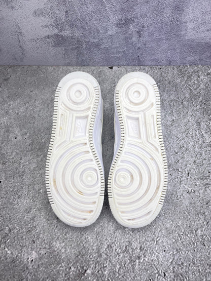 Nike Air Force 1 Shadow Triple White — buty sportowe męskie w bardzo dobrym stanie rozmiar 40, podeszwa