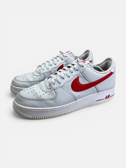 Nike Air Force 1 '07 USA — buty sportowe męskie w bardzo dobrym stanie rozmiar 45, widok z boku