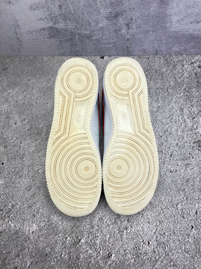 Nike Air Force 1 '07 USA — buty sportowe męskie w bardzo dobrym stanie rozmiar 45, podeszwa