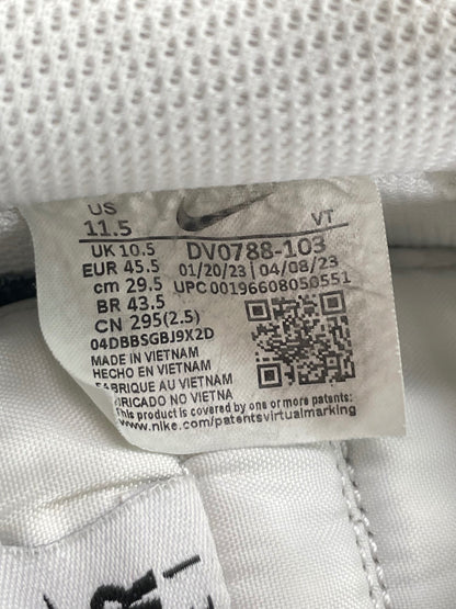 Nike Air Force 1 Low White Black Outline — buty sportowe męskie w bardzo dobrym stanie rozmiar 45.5, opcjonalne zdjęcie 2