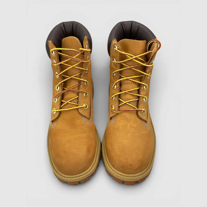 Timberland Premium 6, botki damskie w bardzo dobrym stanie rozmiar 36, widok z góry