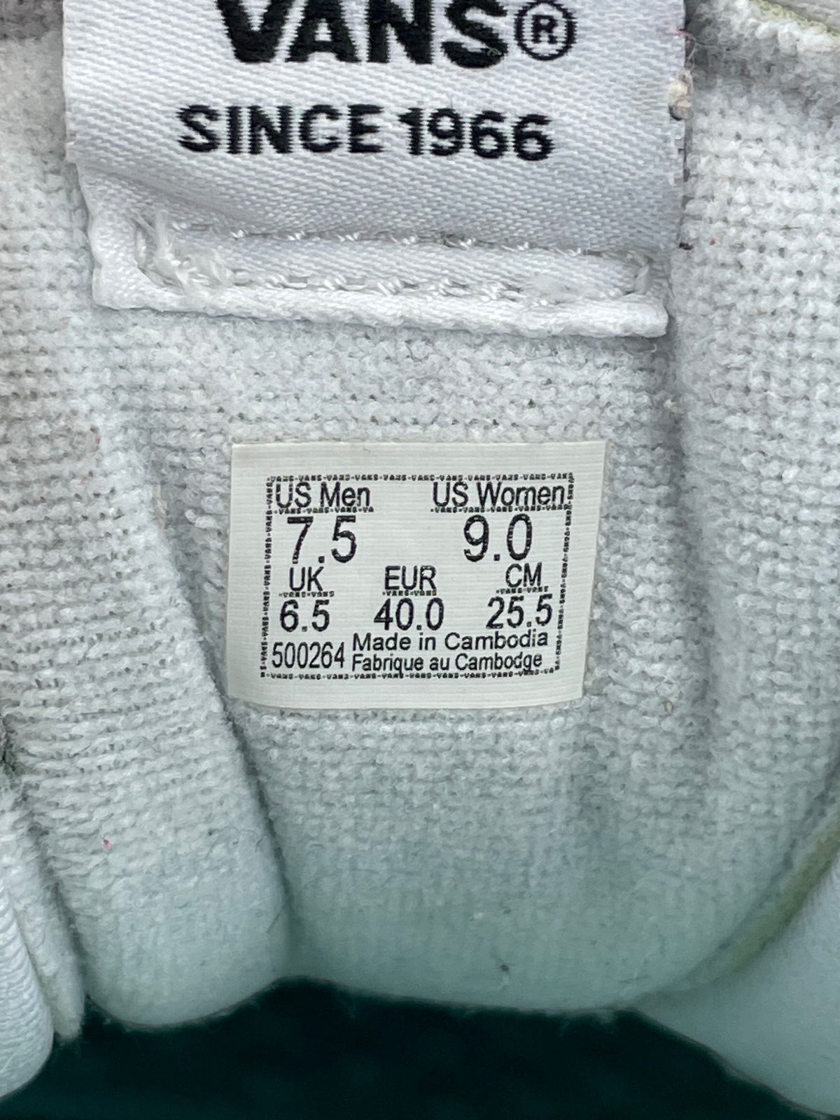 Vans Sneakers — buty sportowe damskie w bardzo dobrym stanie rozmiar 40, opcjonalne zdjęcie 2