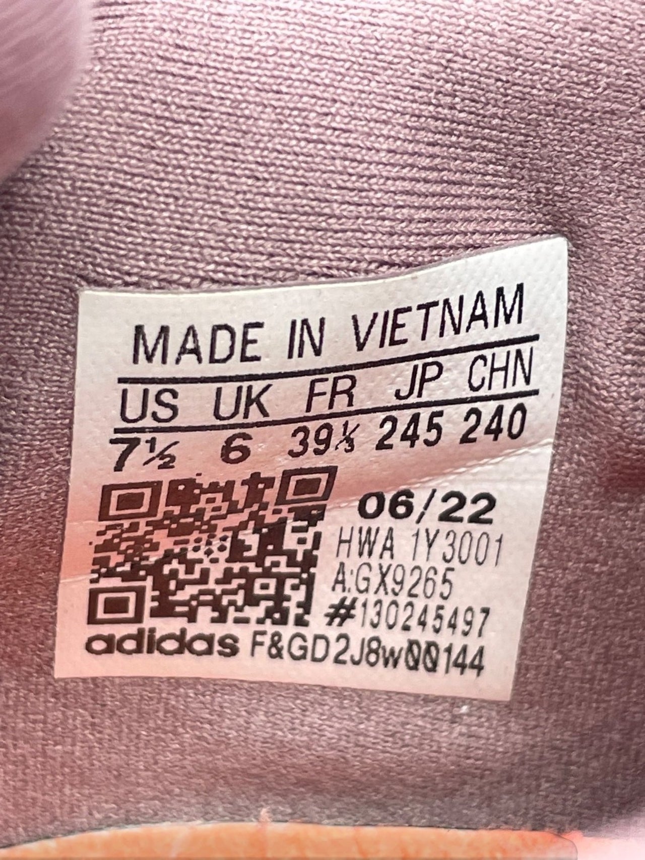 Adidas 4DFWD 2 Magic Mauve — buty sportowe damskie w bardzo dobrym stanie rozmiar 39 1/3, opcjonalne zdjęcie 2