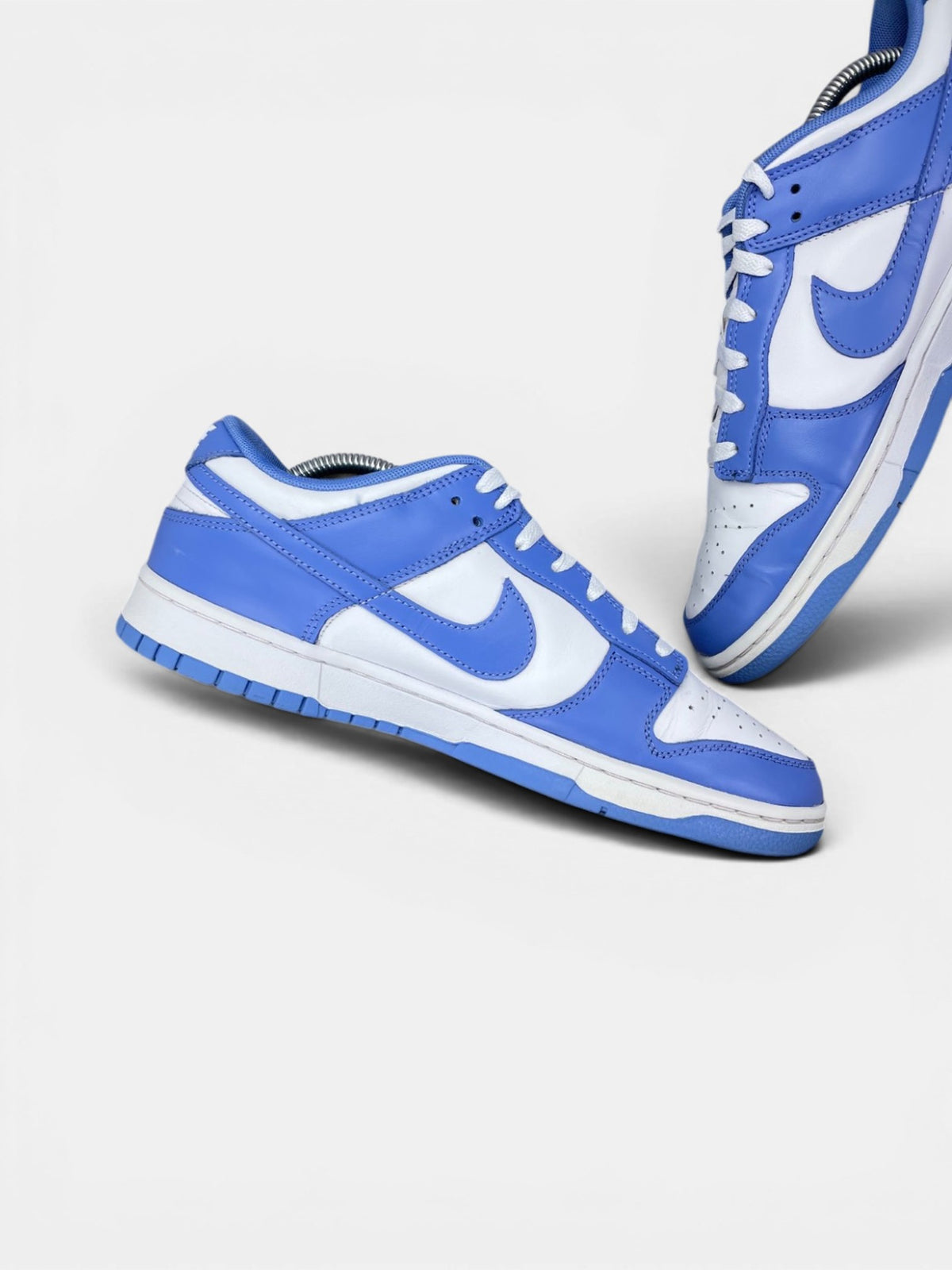 Nike Dunk Low Polar Blue — buty sportowe męskie w bardzo dobrym stanie rozmiar 44, wewnętrzny panel lewego buta