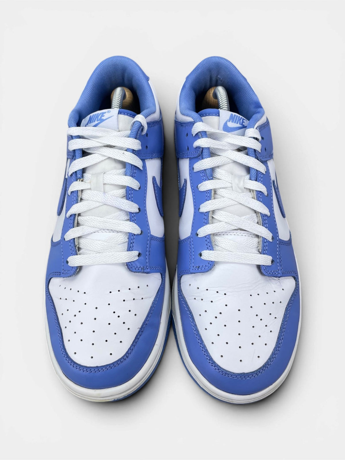 Nike Dunk Low Polar Blue — buty sportowe męskie w bardzo dobrym stanie rozmiar 44, widok z góry