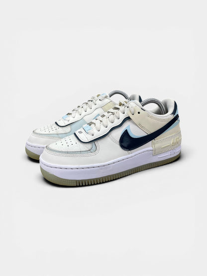 Nike Air Force 1 Low Shadow Sail Glacier Blue — buty sportowe damskie w bardzo dobrym stanie rozmiar 38, widok z boku