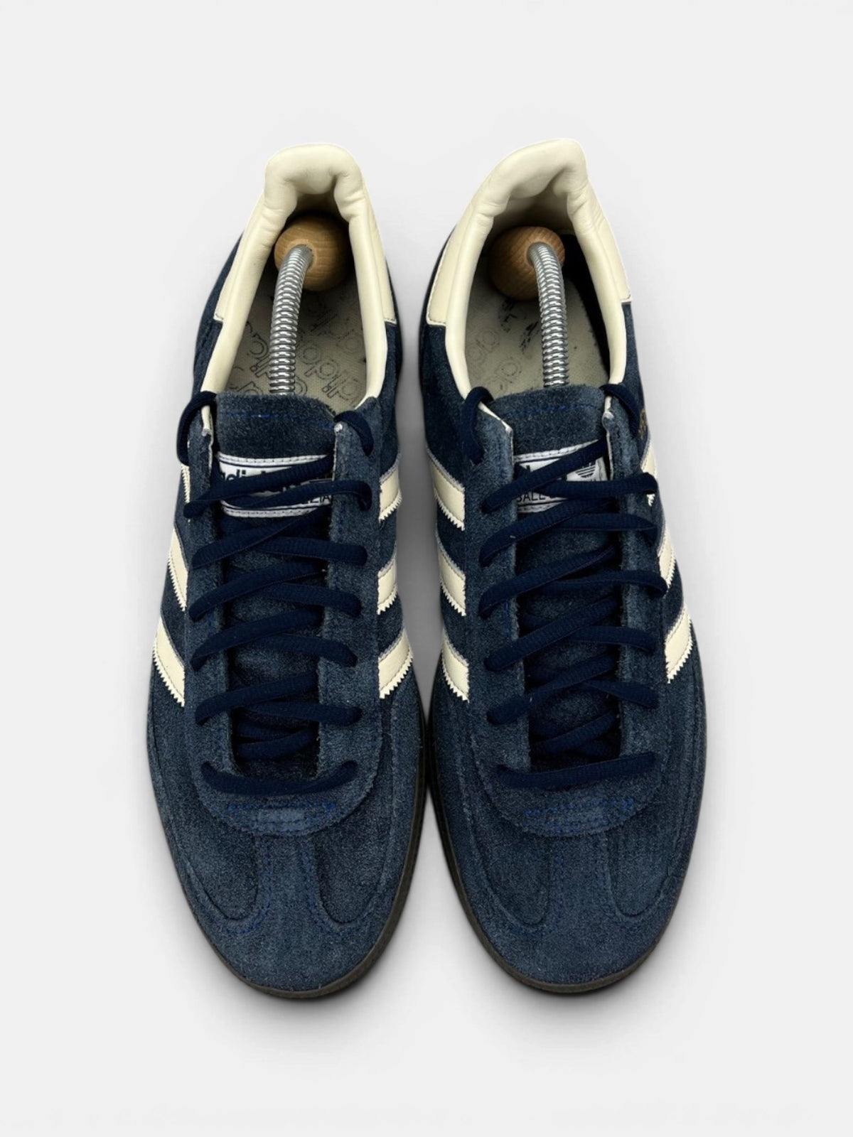 Adidas Spezial Night Indigo — buty sportowe męskie w bardzo dobrym stanie rozmiar 42 2/3, widok z góry