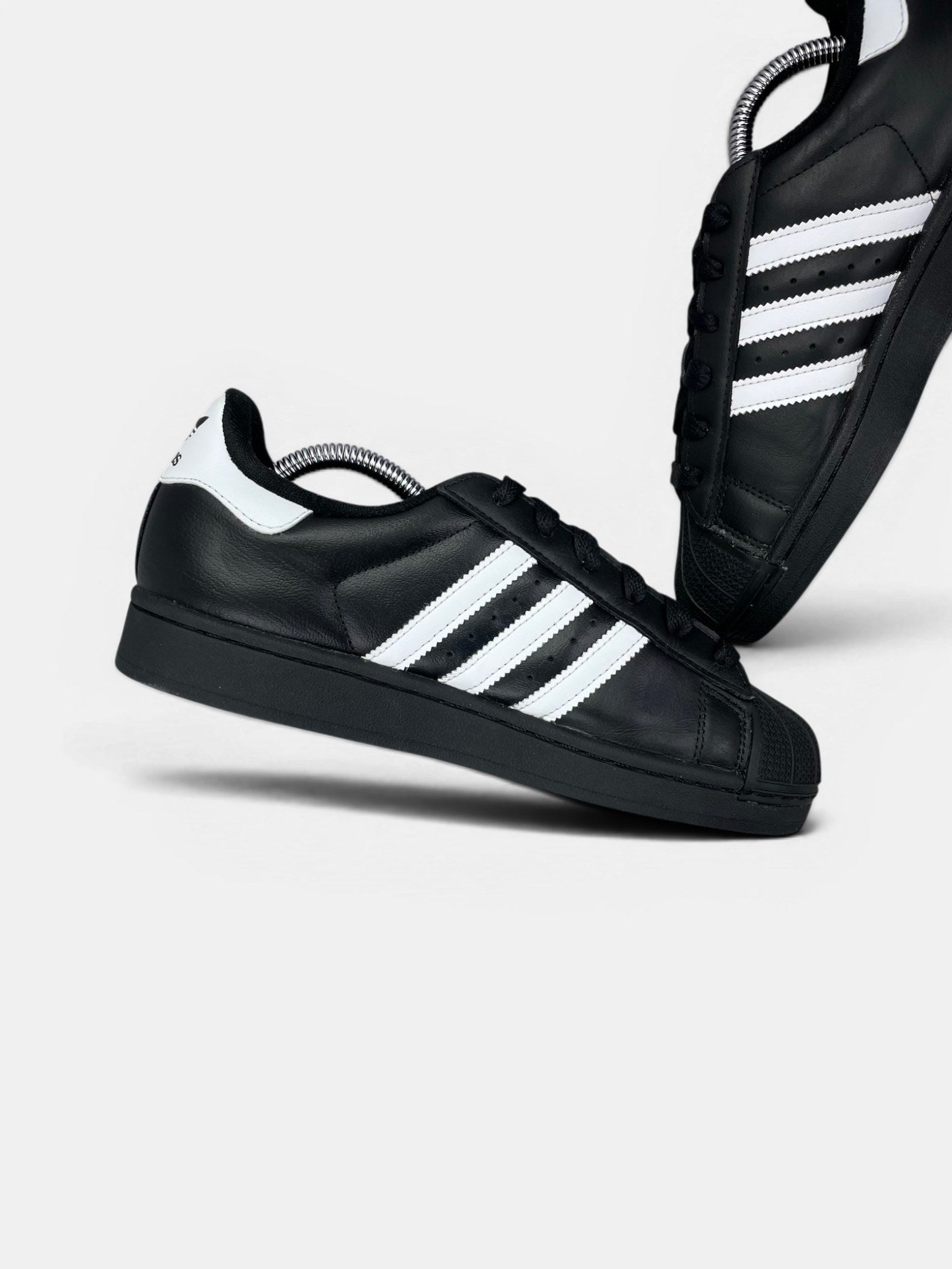 Adidas Superstar II — buty sportowe damskie w bardzo dobrym stanie rozmiar 37 1/3, wewnętrzny panel lewego buta