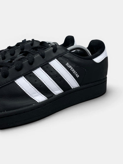 Adidas Superstar II Black White — buty sportowe damskie w bardzo dobrym stanie rozmiar 39 1/3, opcjonalne zdjęcie 1