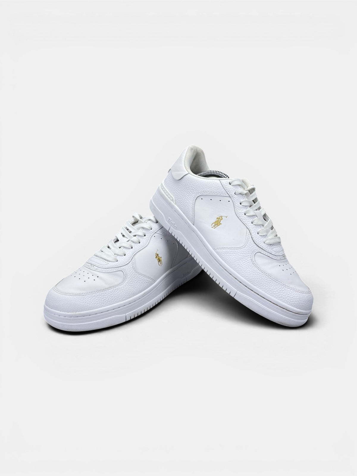 Polo Ralph Lauren Masters Crt — buty sportowe damskie w bardzo dobrym stanie rozmiar 40, boczny profil