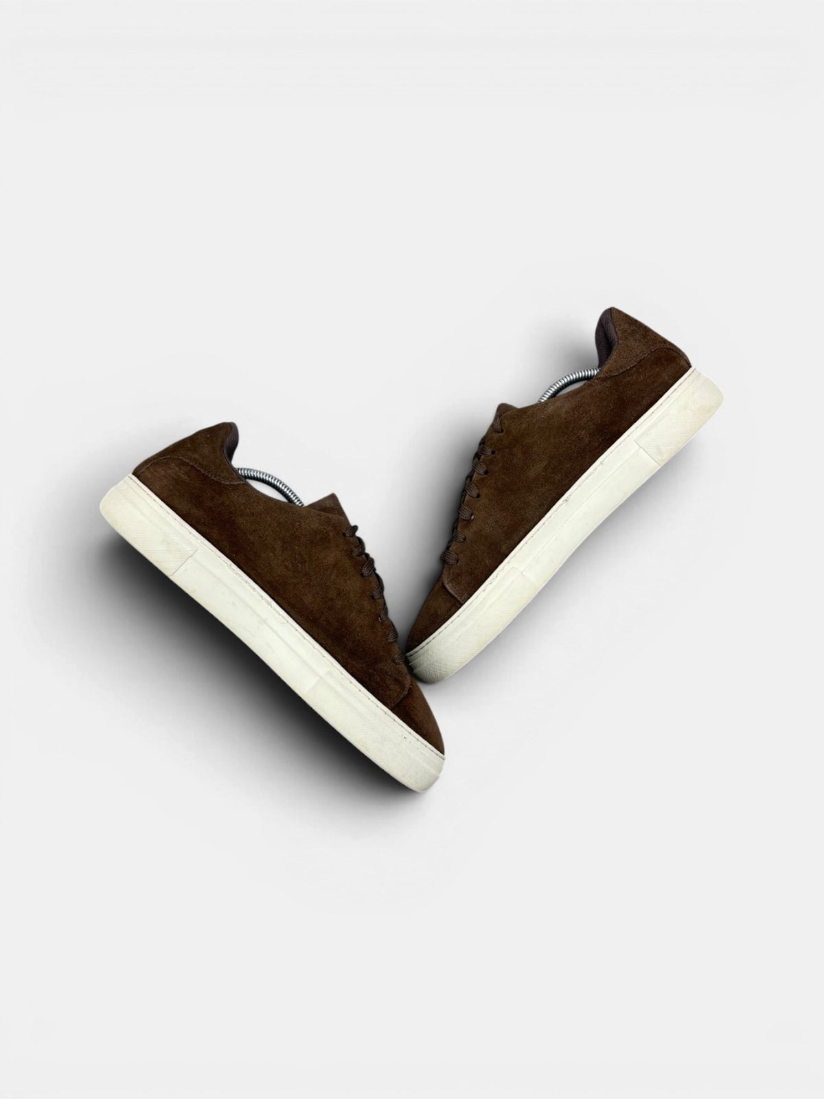 Selected Homme Sneakers — buty sportowe męskie w bardzo dobrym stanie rozmiar 45, widok z góry na wewnętrzną stronę butów