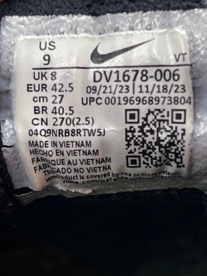 Nike Air VaporMax 2023 Flyknit Anthracite Black — buty sportowe męskie w bardzo dobrym stanie rozmiar 42.5, opcjonalne zdjęcie 1