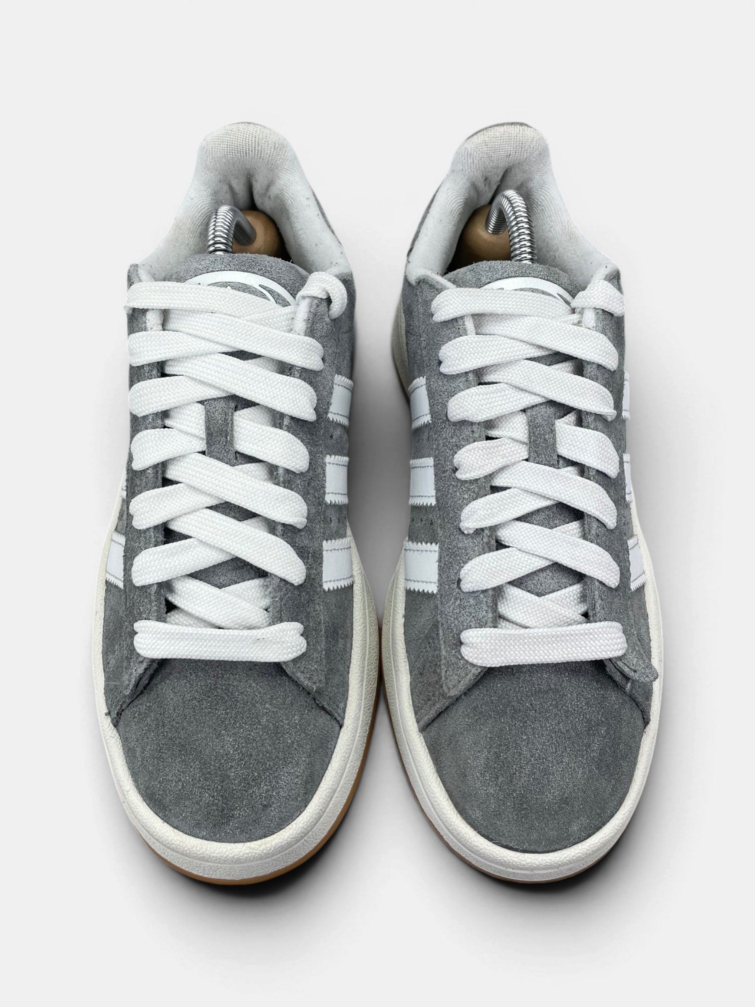 Adidas Campus 00s Grey Gum — buty sportowe damskie w bardzo dobrym stanie rozmiar 38 2/3, widok z góry