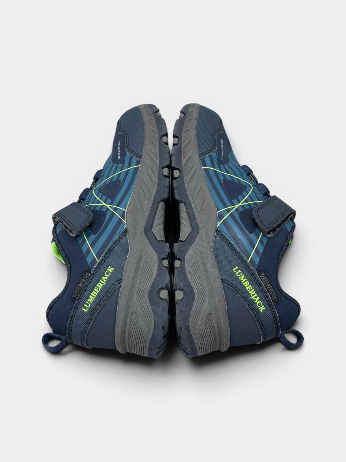 Lumberjack Trekking Shoes — buty sportowe dziecięce w bardzo dobrym stanie rozmiar 33, boczny profil