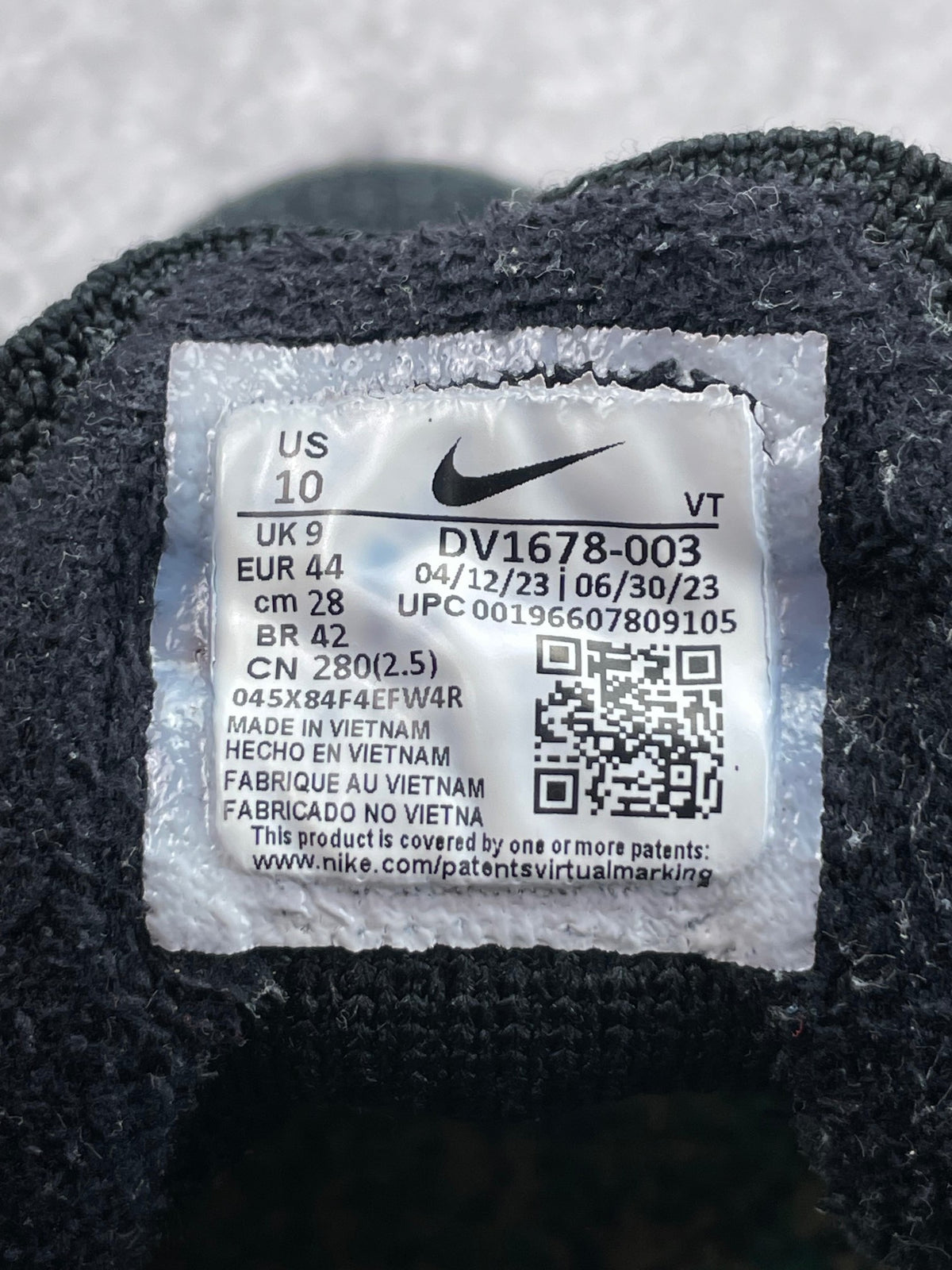 Nike Air Vapormax 2023 FK rozmiar 44