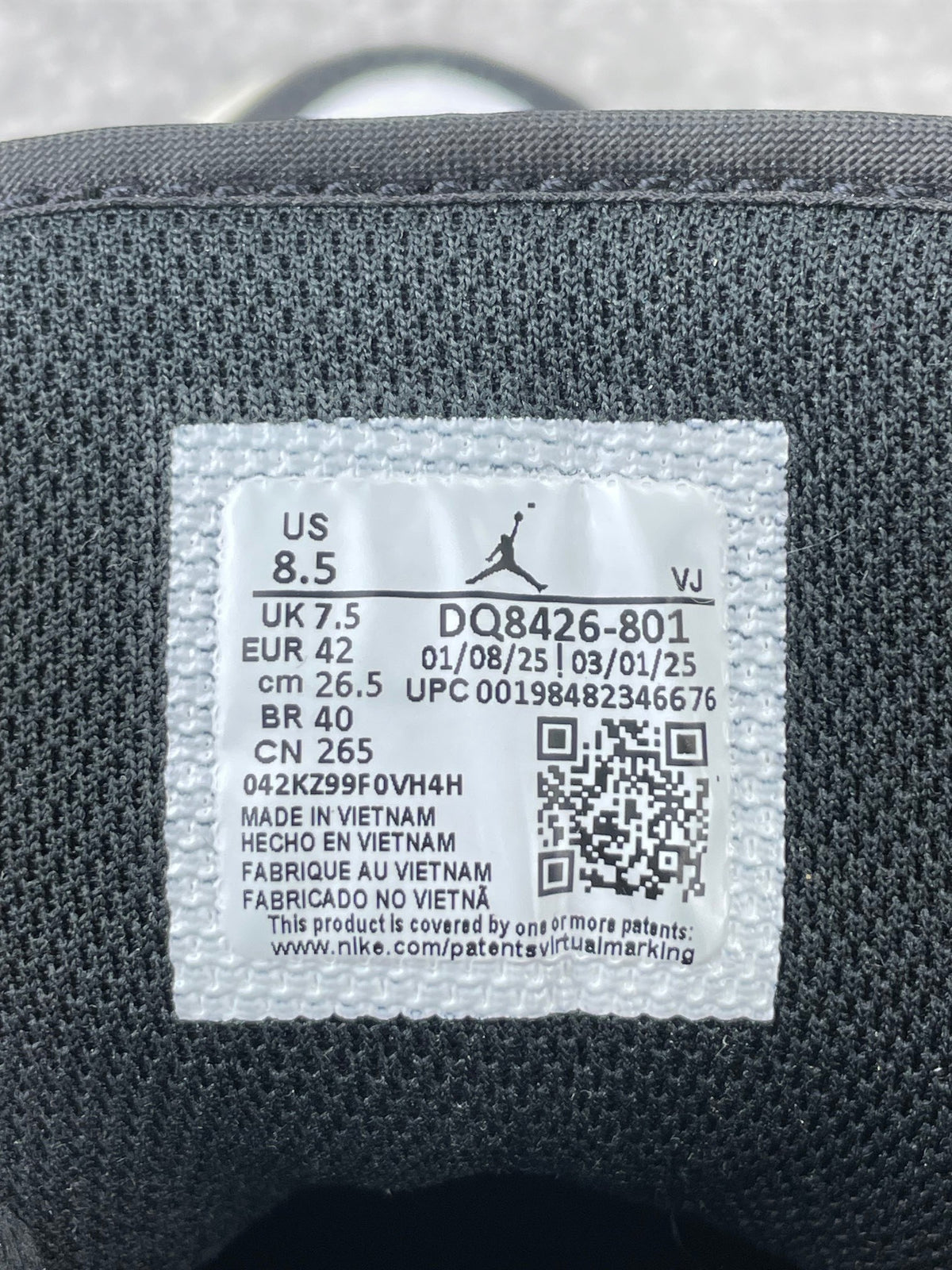 Nike Air Jordan 1 Mid Black Toe Orange — buty sportowe męskie w bardzo dobrym stanie rozmiar 42, opcjonalne zdjęcie 2