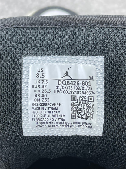 Nike Air Jordan 1 Mid Black Toe Orange — buty sportowe męskie w bardzo dobrym stanie rozmiar 42, opcjonalne zdjęcie 2