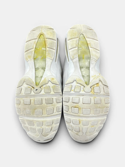 Nike Air Max 95 Essential Triple White — buty sportowe męskie w bardzo dobrym stanie rozmiar 43, podeszwa