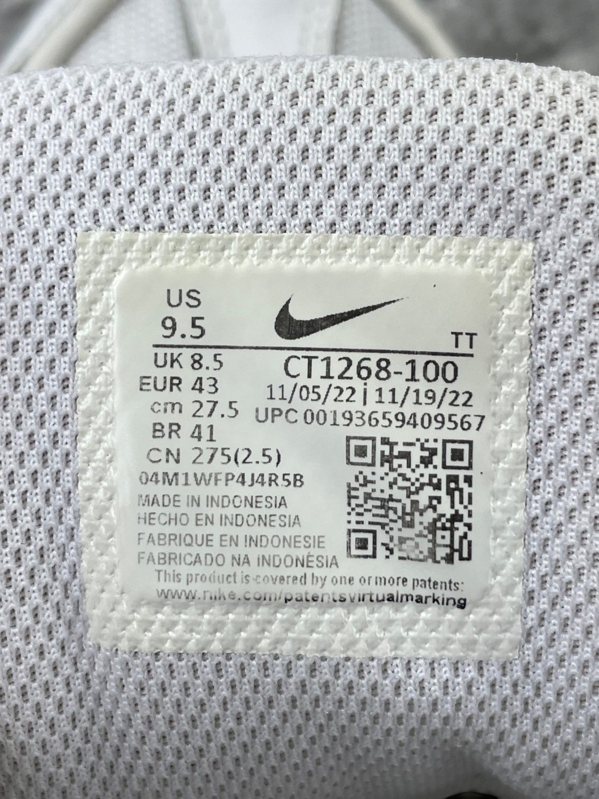 Nike Air Max 95 Essential Triple White — buty sportowe męskie w bardzo dobrym stanie rozmiar 43, opcjonalne zdjęcie 2