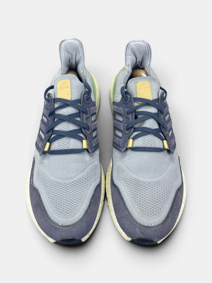 Adidas Ultraboost 22 Halo Silver — buty sportowe męskie w bardzo dobrym stanie rozmiar 47 1/3, widok z góry