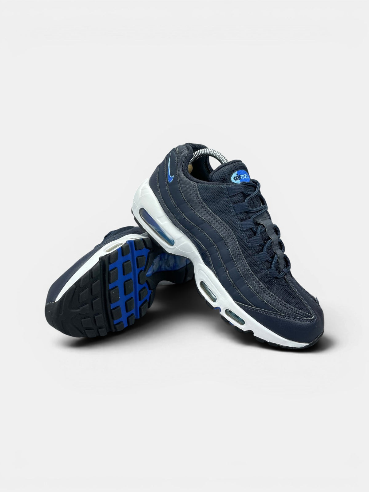 Nike Air Max 95 'Dark Obsidian Racer Blue' Dark Obsidian Racer Blue — buty sportowe męskie w bardzo dobrym stanie rozmiar 42.5, boczny profil