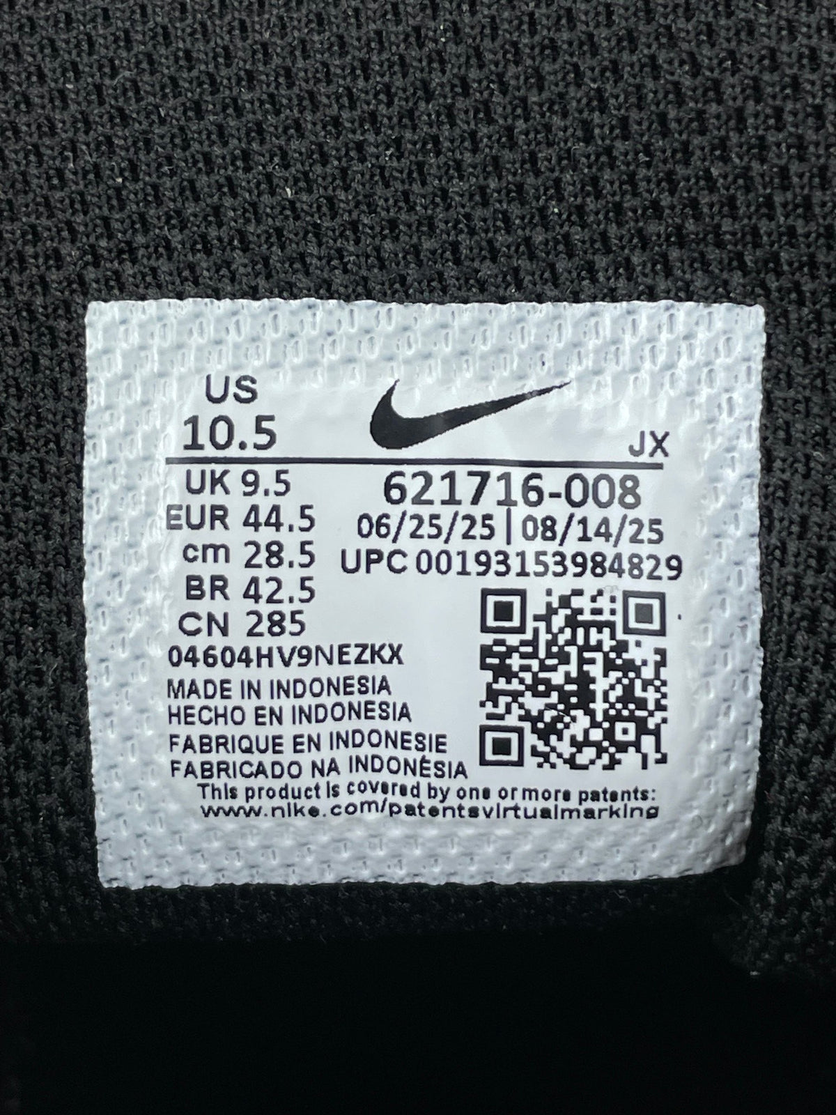 Nike Reax 8 TR Black — buty sportowe męskie w bardzo dobrym stanie rozmiar 44.5, opcjonalne zdjęcie 2