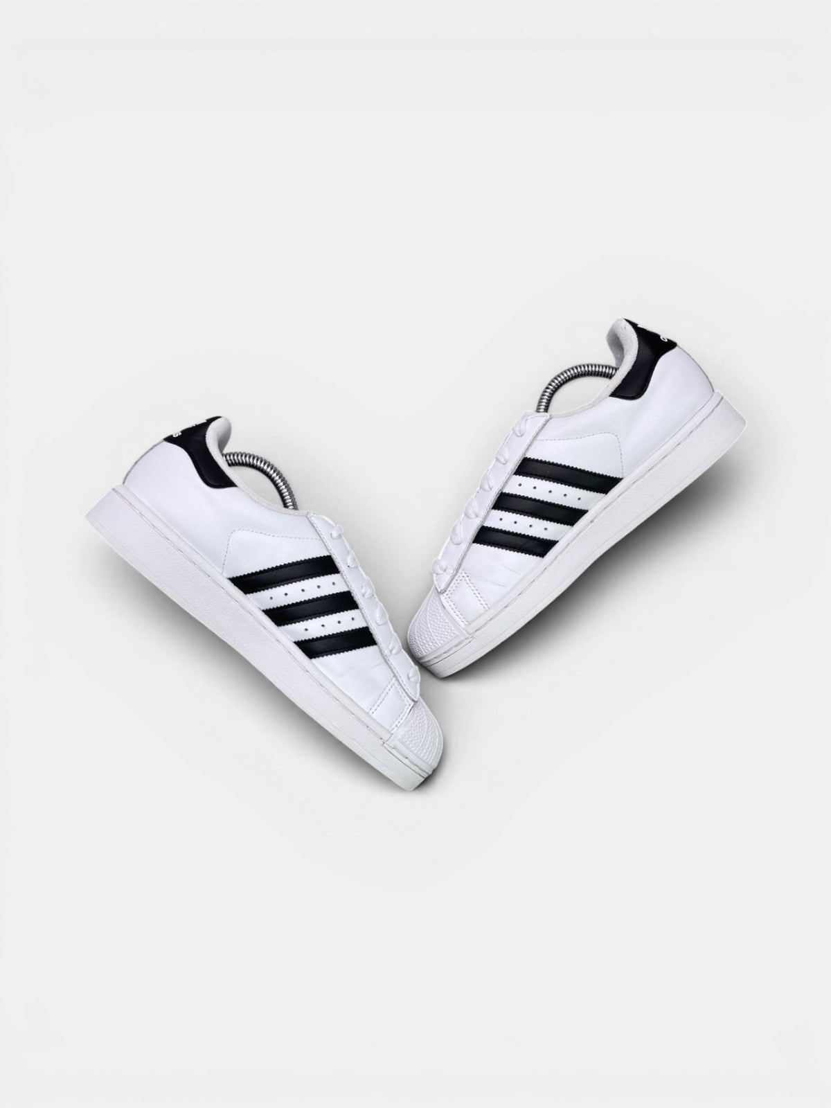 Adidas Superstar II Cloud White Black — buty sportowe damskie w bardzo dobrym stanie rozmiar 38, para butów