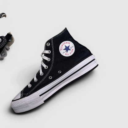 Converse Chuck Taylor All Star — buty sportowe damskie w bardzo dobrym stanie rozmiar 35, boczny profil, prawa strona