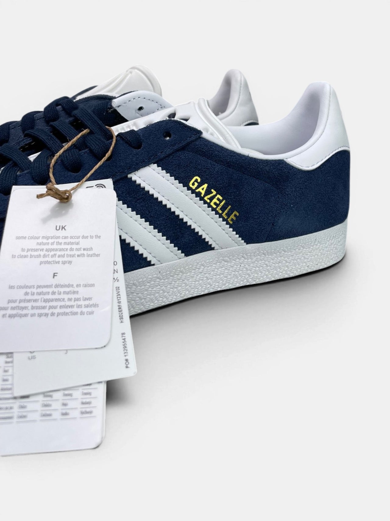 Adidas Gazelle — buty sportowe damskie nowe rozmiar 38 2/3, detal