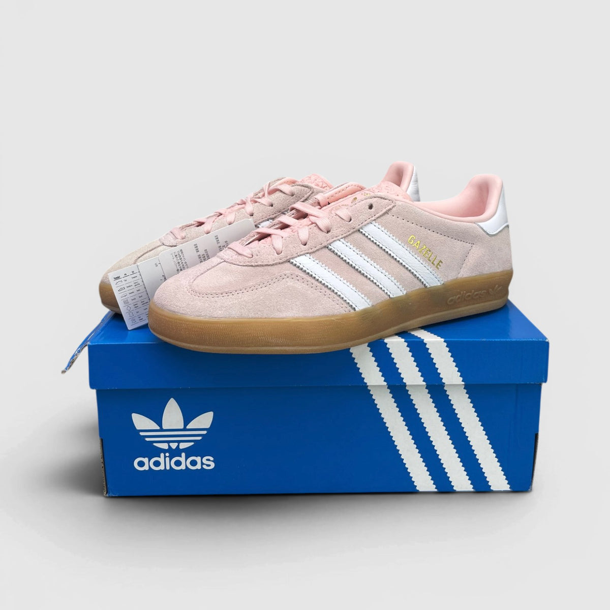 Adidas Gazelle Sandy Pink Gum — buty sportowe damskie nowe rozmiar 38 2/3, para butów