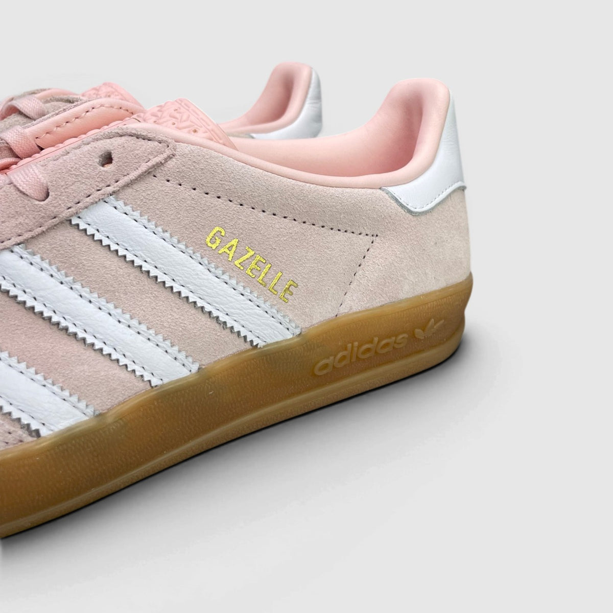 Adidas Gazelle Sandy Pink Gum — buty sportowe damskie nowe rozmiar 38 2/3, detal
